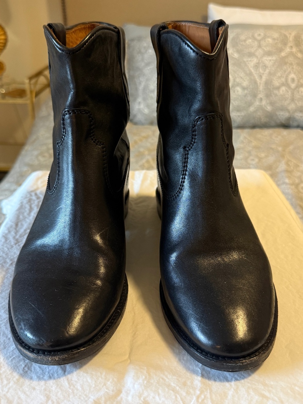 Isabel Marant hidden wedge black boot size 39